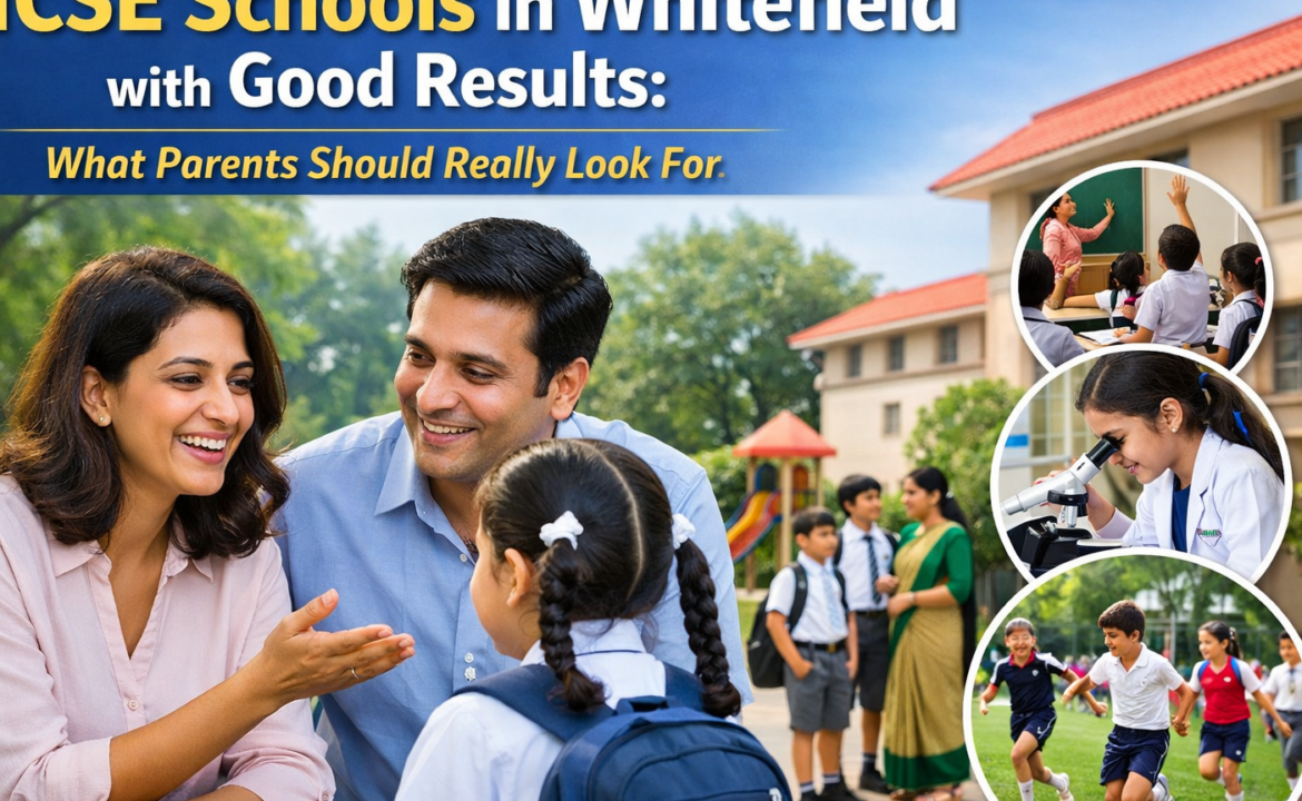 ICSE Schools in Whitefield with Good Results: What Parents Should Really Look For